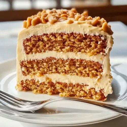 Butterscotch Crunch Cake