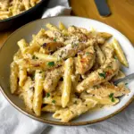 Chicken Garlic Parmesan Pasta