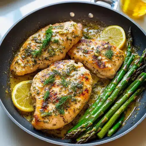 Lemon and Dill Butter Garlic Chicken