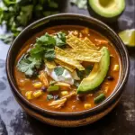 Poblano Chicken Tortilla Soup