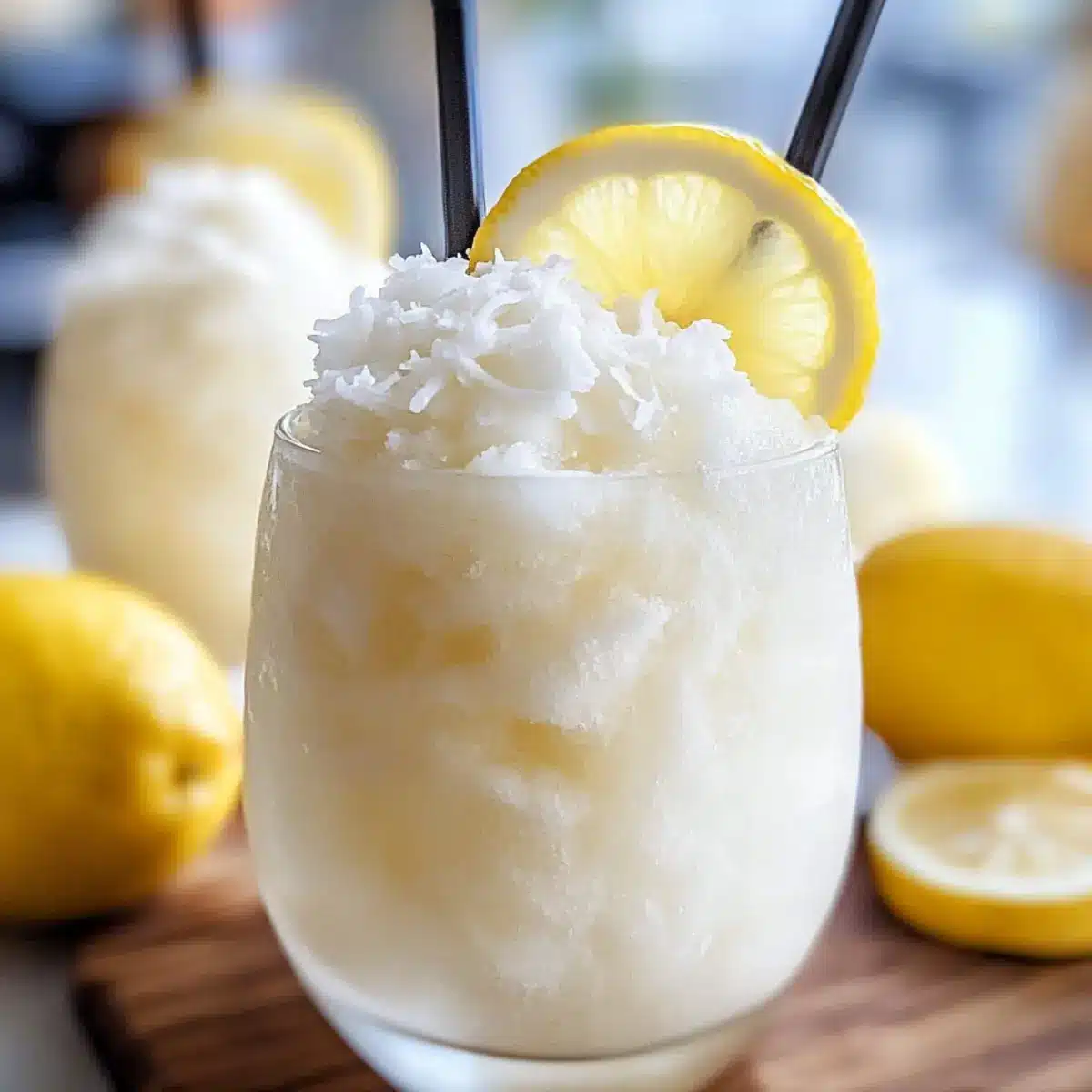 Frozen Coconut Lemonade