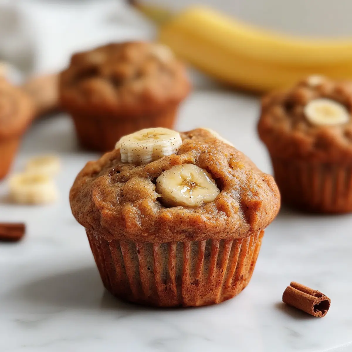 Greek Yogurt Banana Muffins