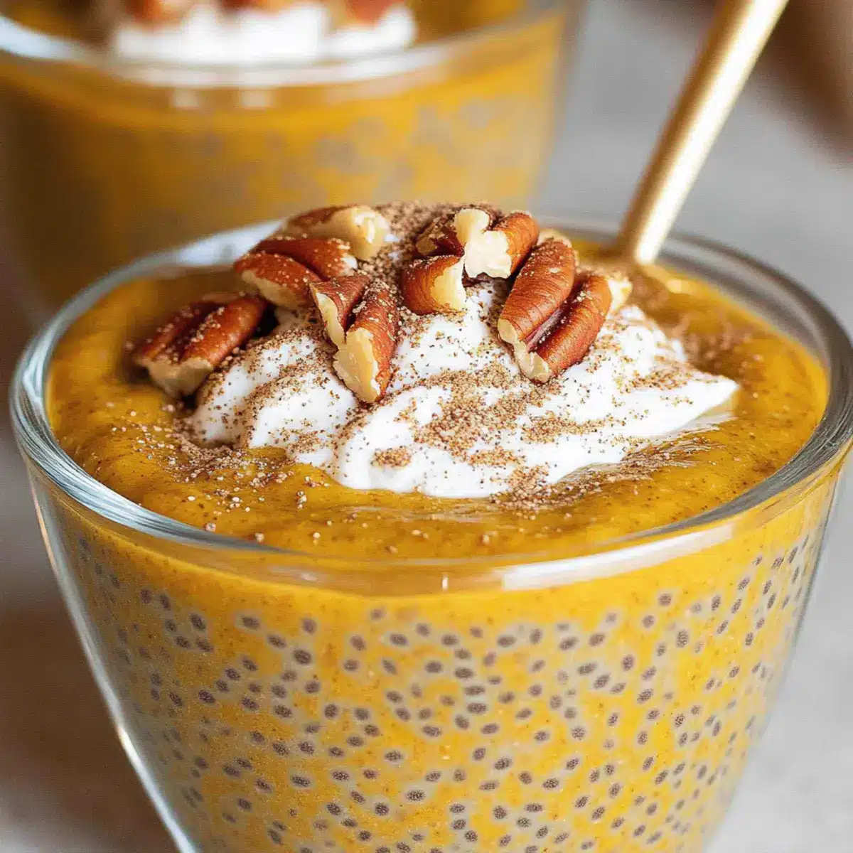 Healthy Pumpkin Chia Pudding