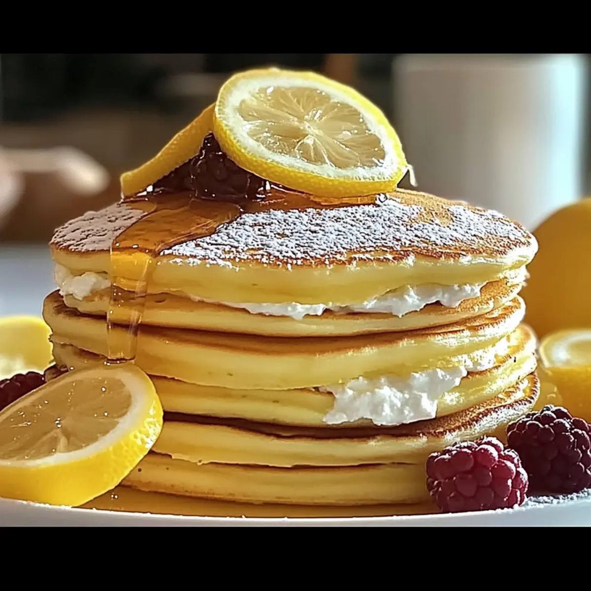 Lemon Ricotta Pancakes