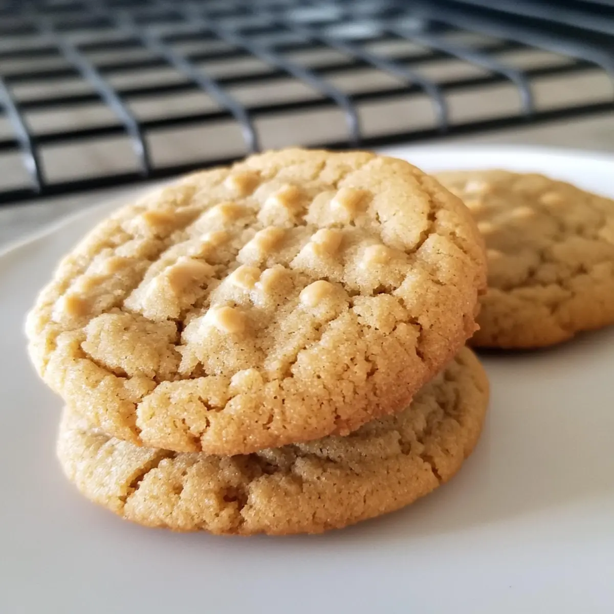 Soft Peanut Butter Cookies