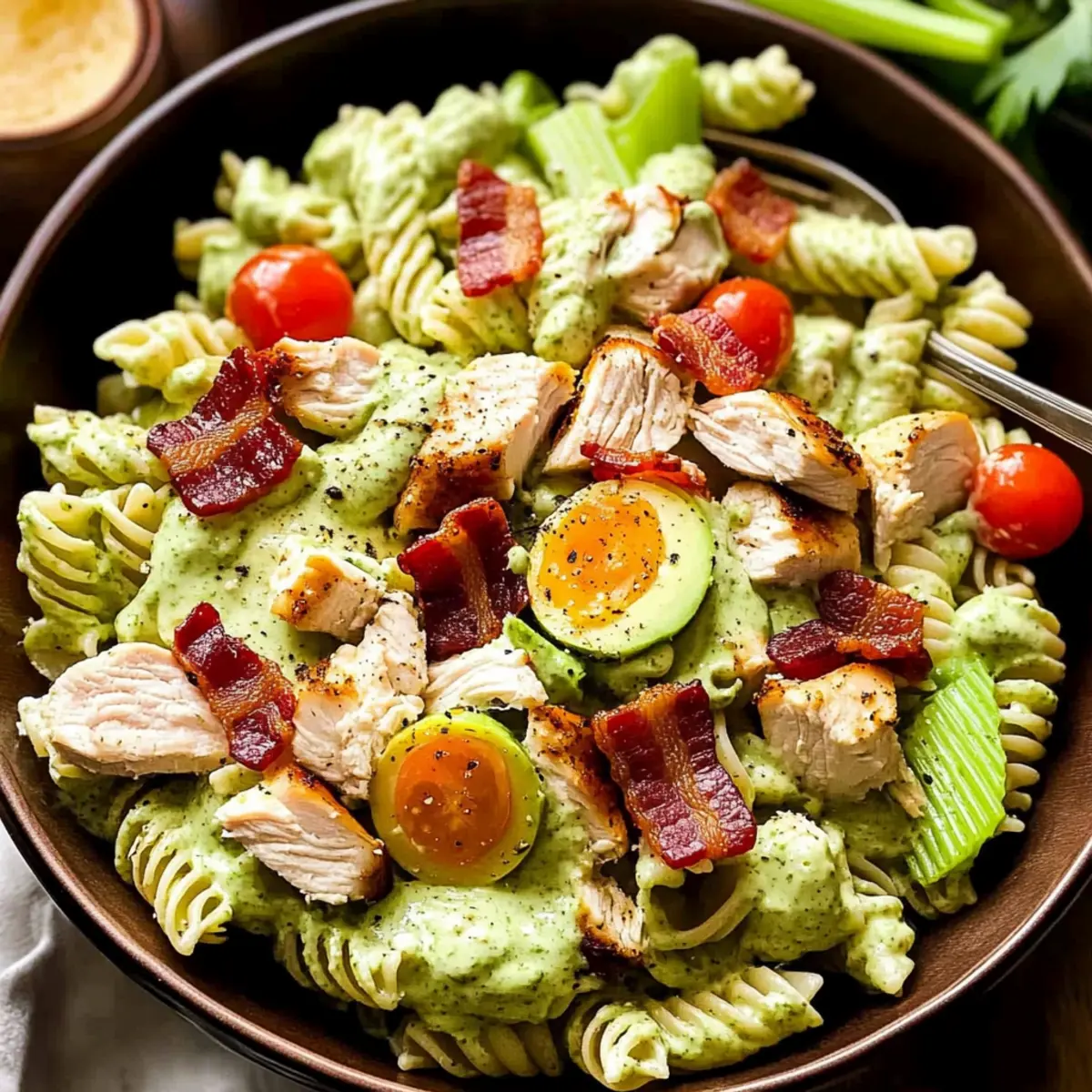 Avocado Pasta Salad