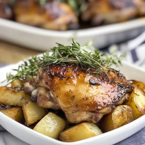 Rosemary and Thyme Chicken Thighs