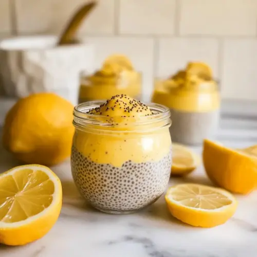 Lemon Cream Chia Pudding