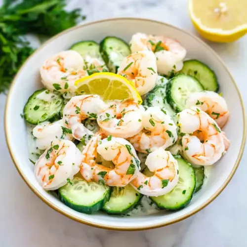 Cucumber Shrimp Salad