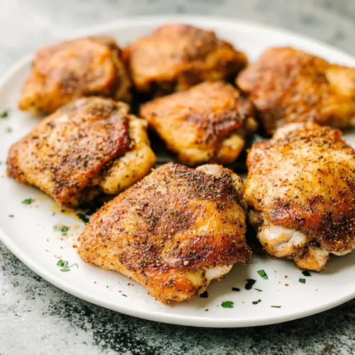 Baked Boneless Chicken Thighs