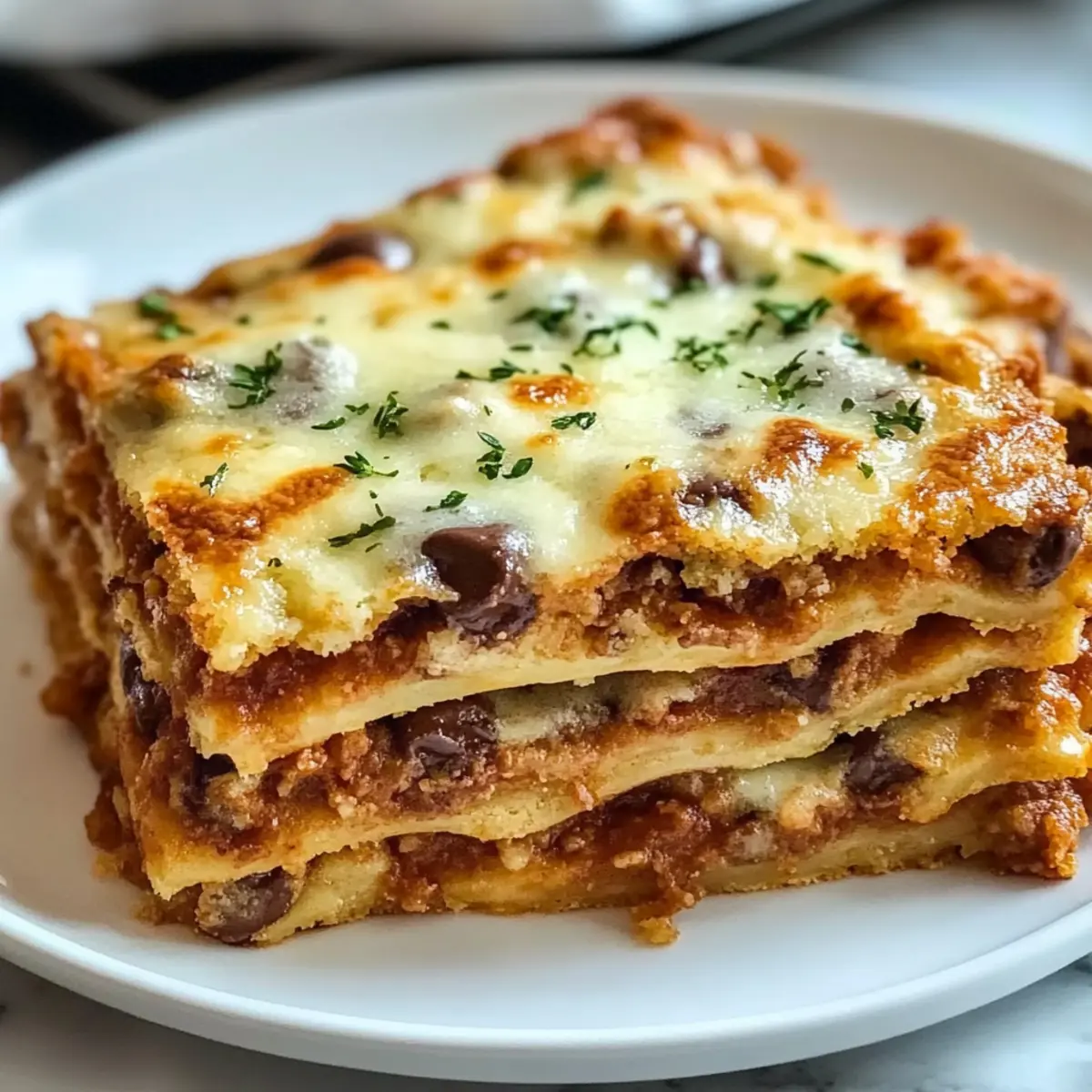 Zucchini Lasagna with Ground Turkey