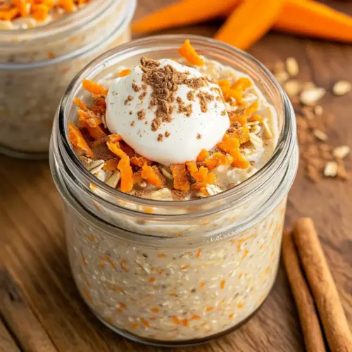 Carrot Cake Overnight Oats