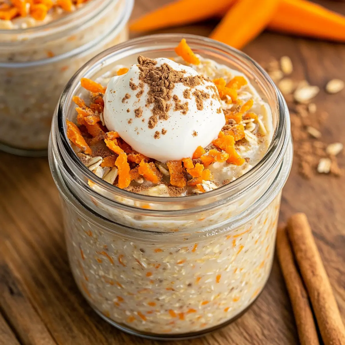 Carrot Cake Overnight Oats