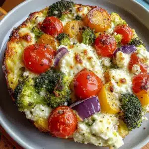 Veggie Bake with Cottage Cheese