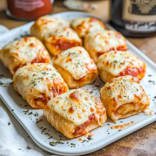 Low-Calorie Pizza Rolls