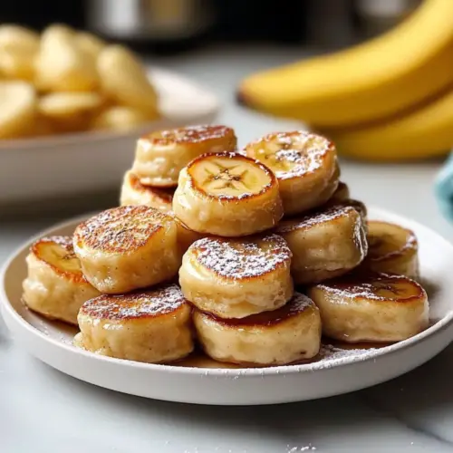 Banana Pancake Bites