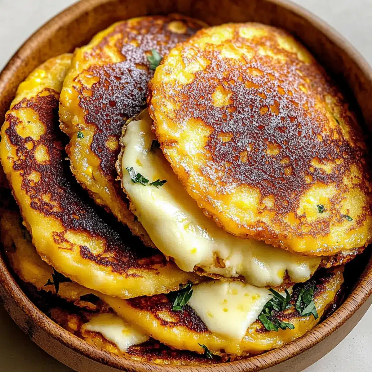 Sweet Corn Cachapas