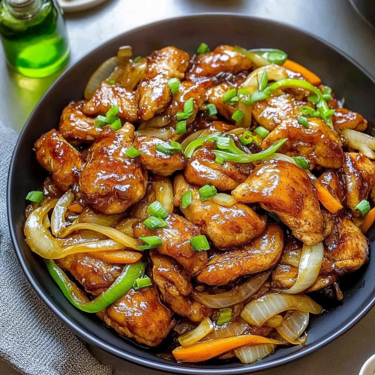 Quick Chicken Thigh Stir Fry