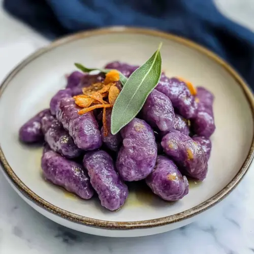 Purple Sweet Potato Gnocchi Recipe