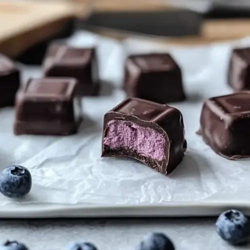 Blueberry Buttercream Chocolates