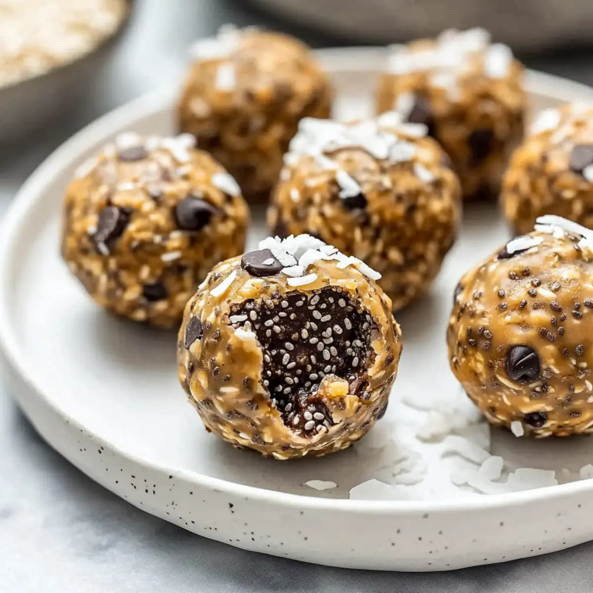 Peanut Butter Oatmeal Energy Bites