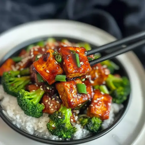 Crispy Gochujang Tofu