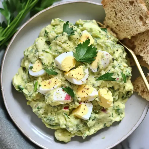 Herby Avocado Egg Salad