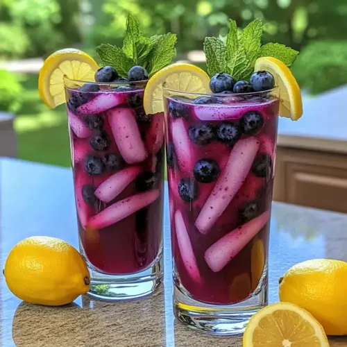 Blueberry Tea Lemonade