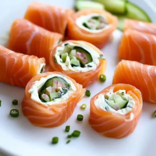 Smoked Salmon Pinwheels