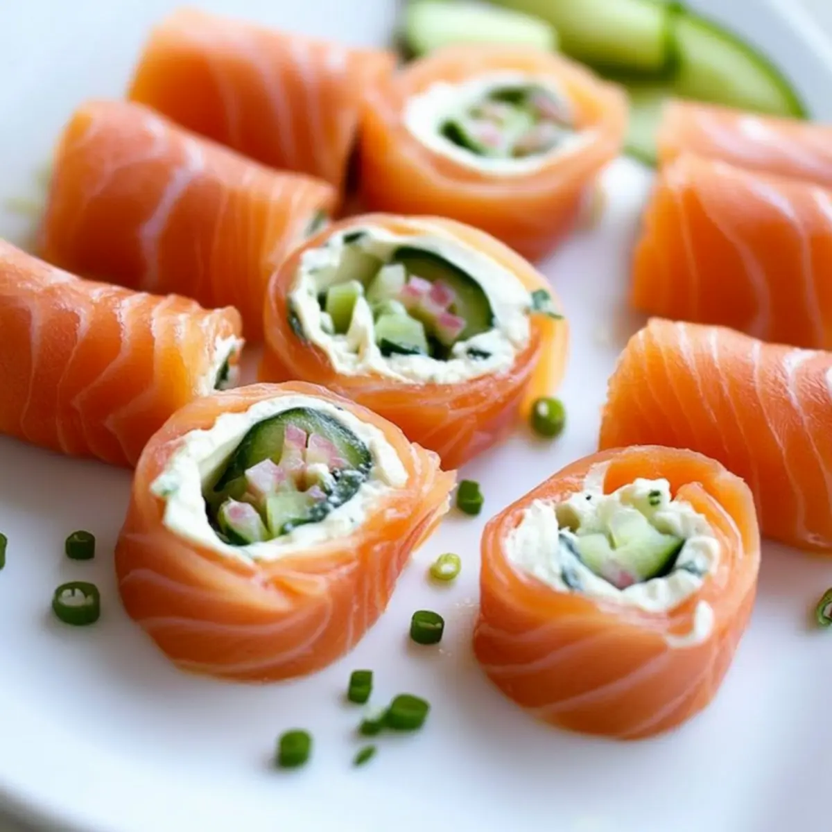 Smoked Salmon Pinwheels