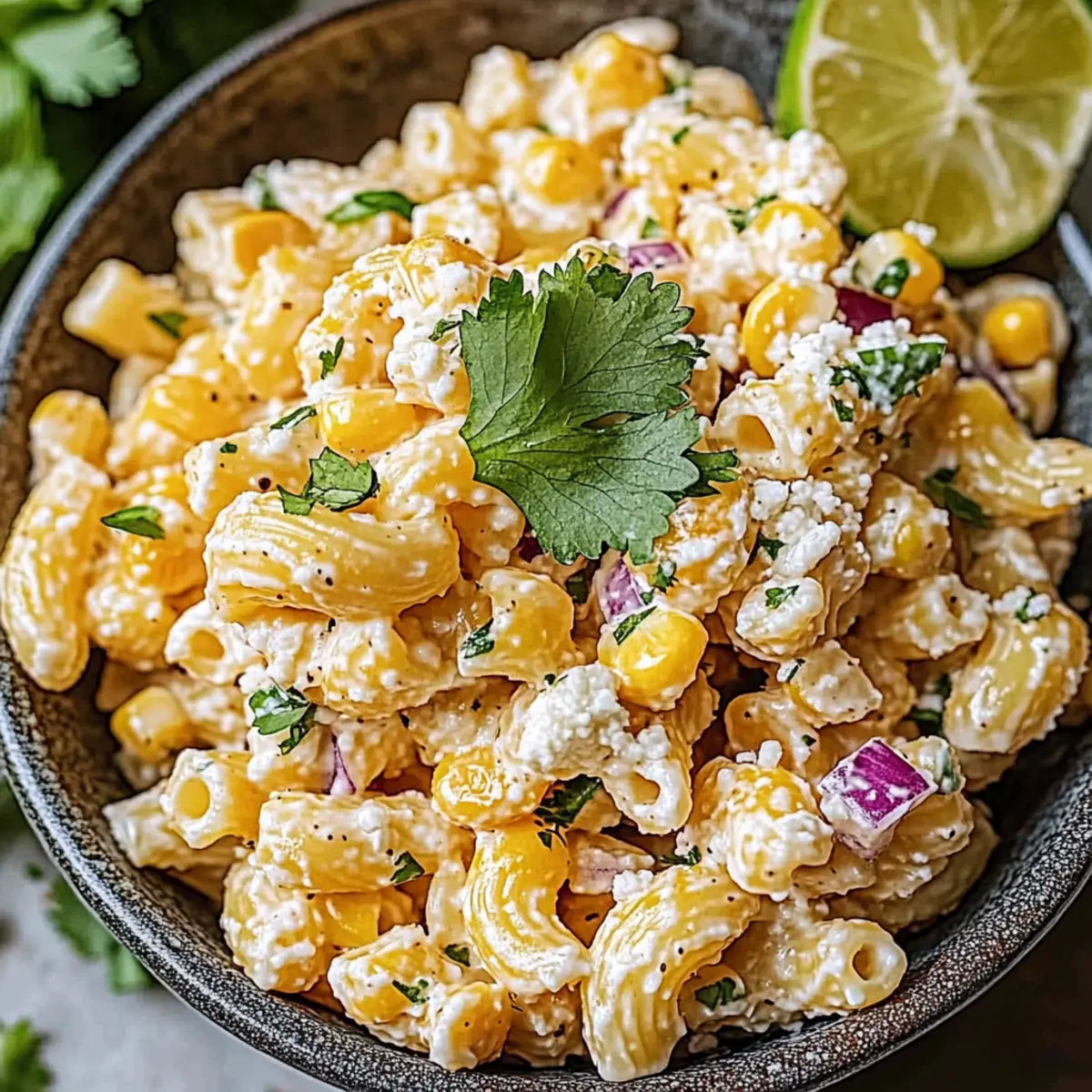 Street Corn Pasta Salad