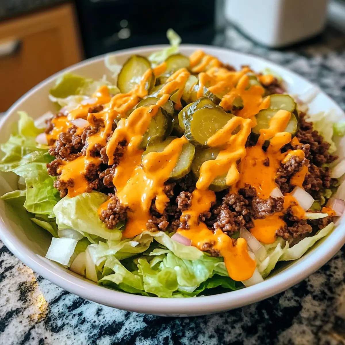cheeseburger bowl Flavor