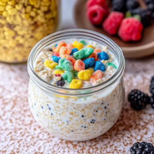Cereal Milk Overnight Oats